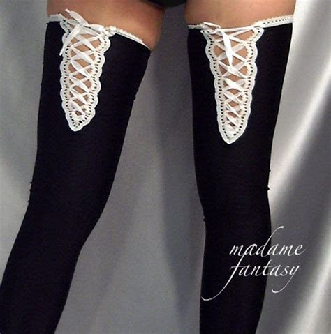 lace up stockings|Lace up Stockings .